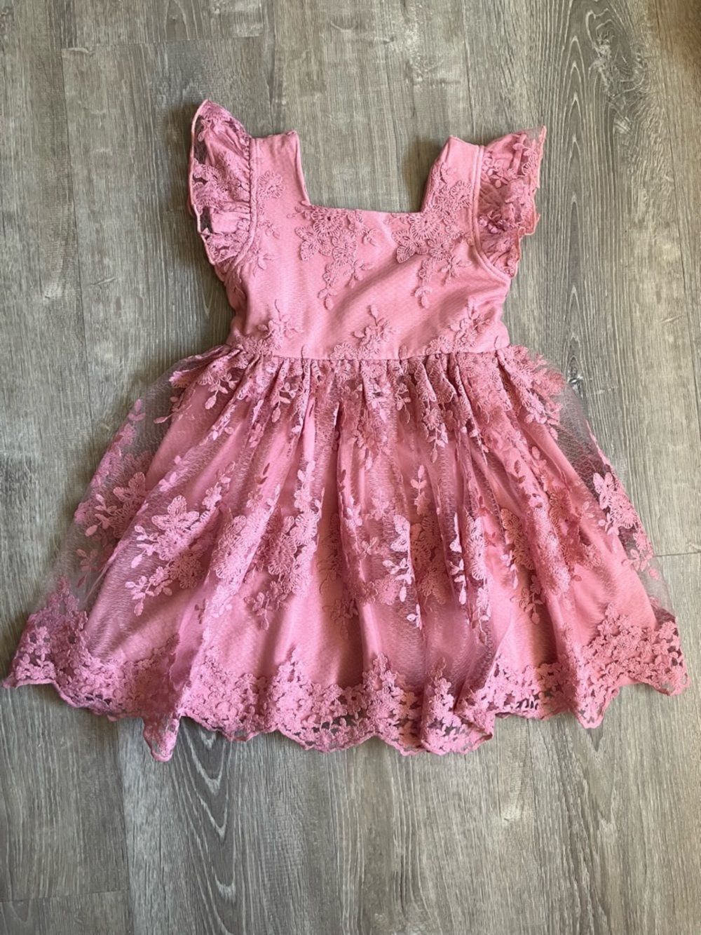NEW Pink Lace Dress